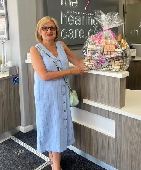 Charity Hamper winner