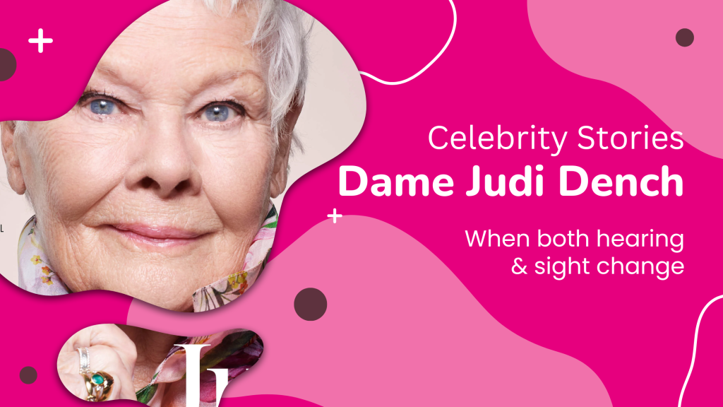 Dame Judy Dench as seen on the cover of Vogue Magazine - image credit to Vogue